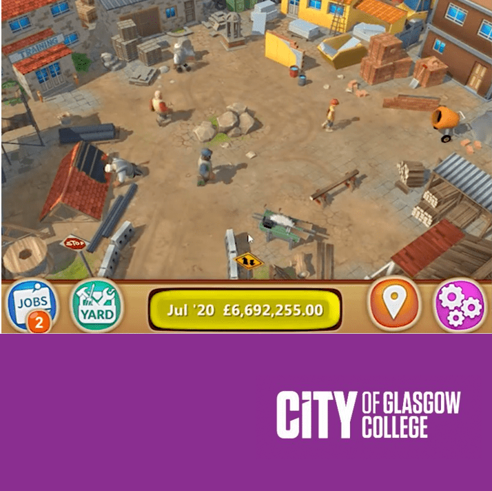 City of Glasgow College - Construction Manager Game